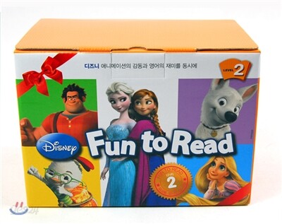 Disney Fun to Read Set : Level 2 (Paperback & Audio)