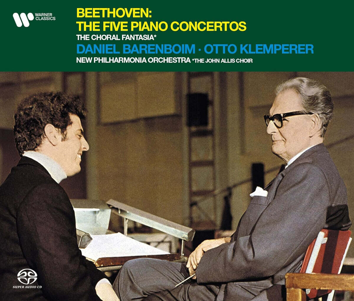 Daniel Barenboim 베토벤: 피아노 협주곡 전곡 (Beethoven: The Five Piano Concertos) [SACD Hybrid]
