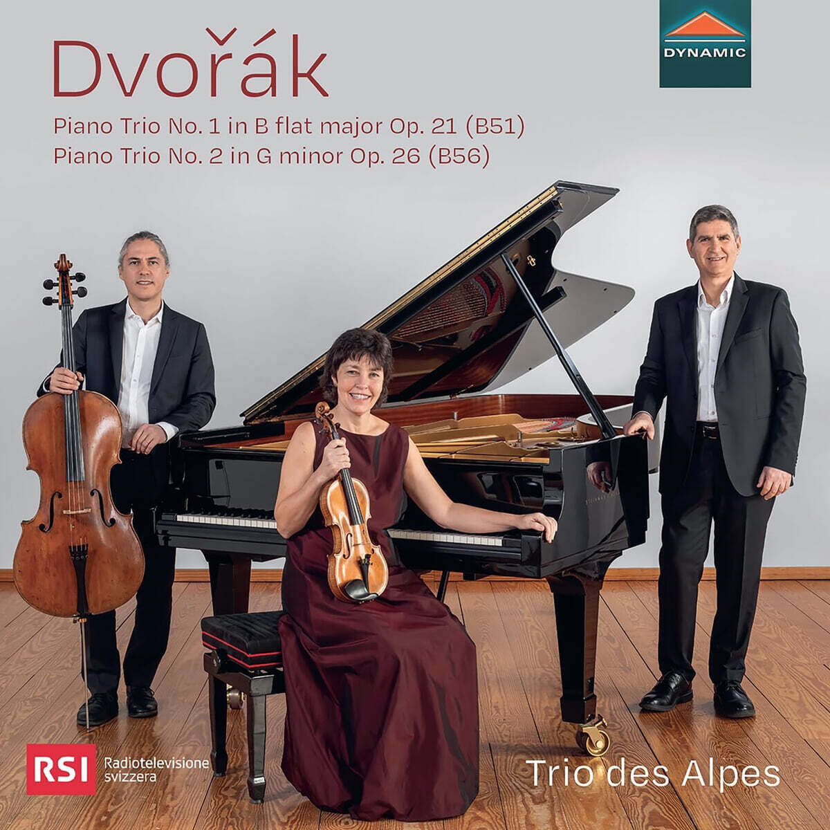 Trio des Alpes 드보르작: 피아노 삼중주 1, 2번 (Dvorak: Piano Trios Op. 21, 26)