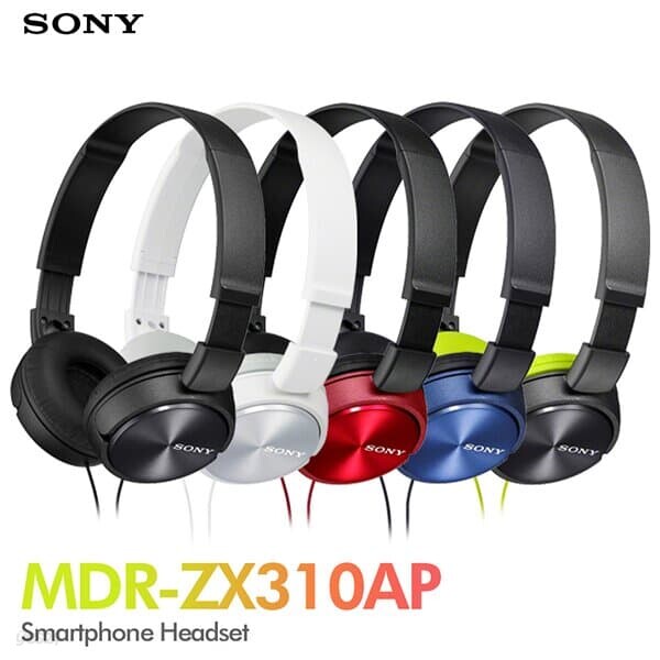 소니 헤드폰 MDR-ZX310AP 스마트폰 유선헤드폰