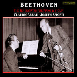Joseph Szigeti / Claudio Arrau 베토벤: 바이올린 소나타 전곡집 