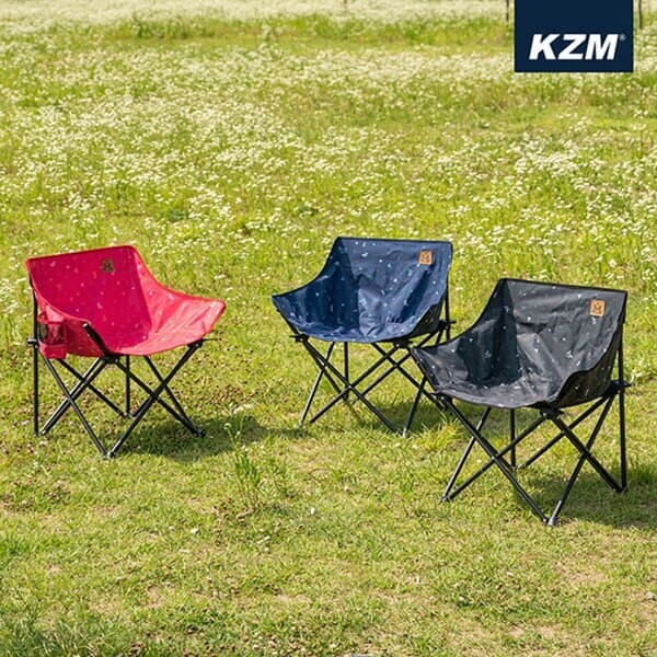 [KZM] 카즈미 모노그램 휘게 체어 K20T1C018