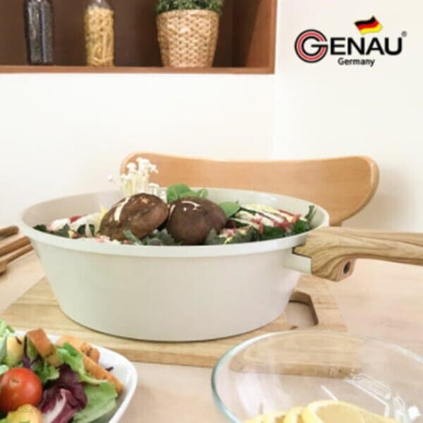 [GENAU] 제너 루겐 IH 세라믹코팅 궁중팬 28cm