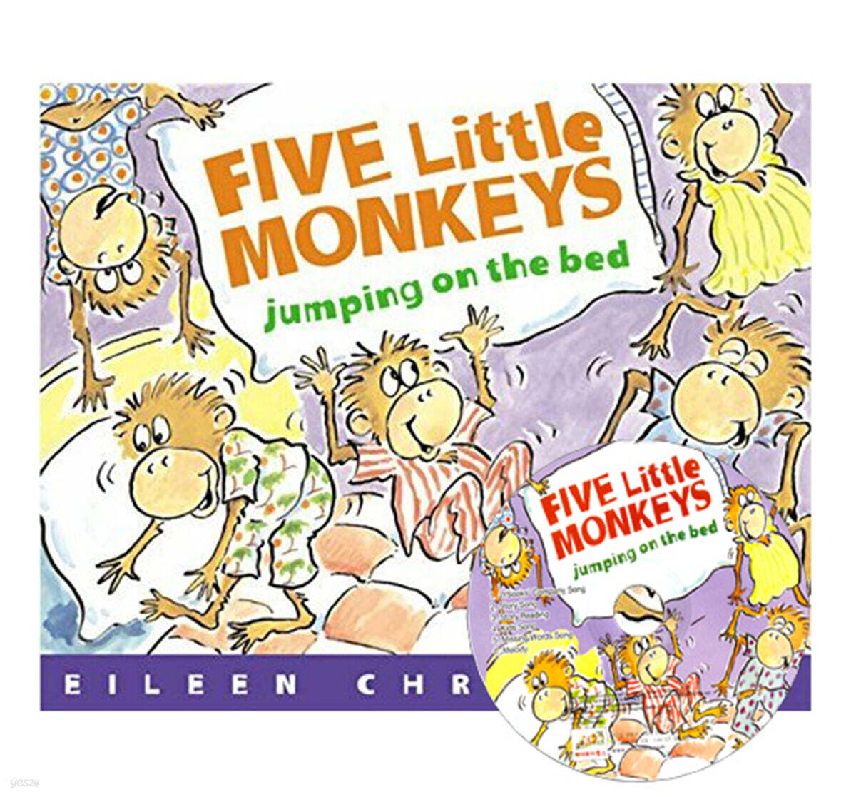 [노부영]Five Little Monkeys Jumping on the Bed (2023) (원서+CD)