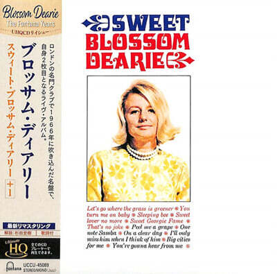 Blossom Dearie (블로섬 디어리) - Sweet Blossom Dearie