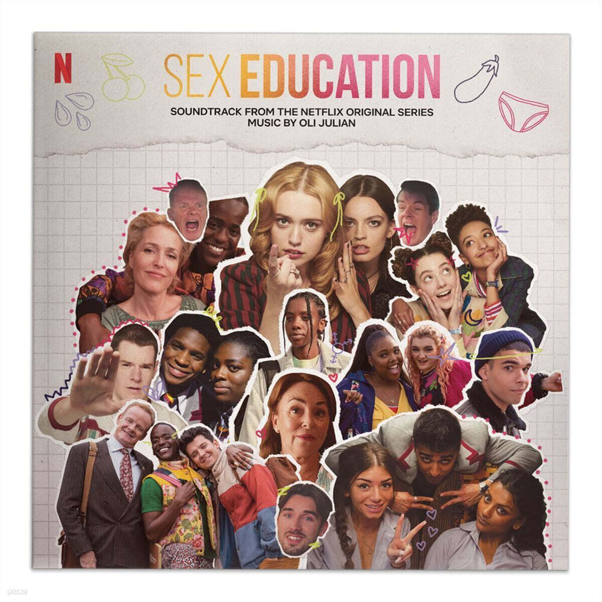 `오티스의 비밀 상담소` 드라마 음악 (Sex Education OST) [핑크 컬러 LP]
