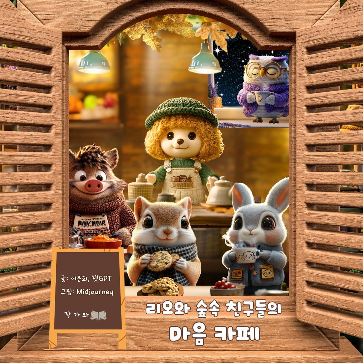 리오와 숲속 친구들의 마음 카페