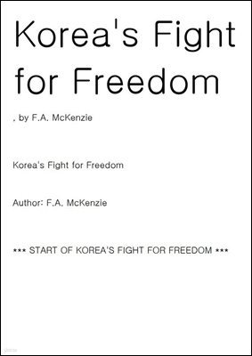 ѱ  3.1 ,1919  . Korea's Fight for Freedom