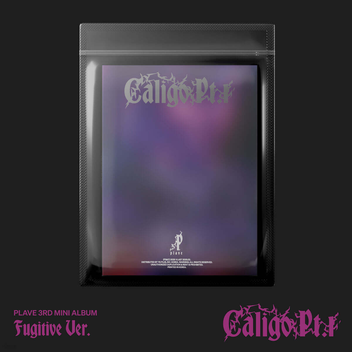 플레이브 (PLAVE) - PLAVE 3rd Mini Album 'Caligo Pt.1' [Fugitive Ver.]