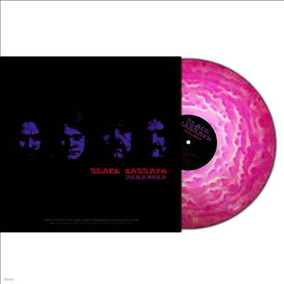 Black Sabbath — Paranoia - BBC Sunday Show, London 1970 앨범 커버
