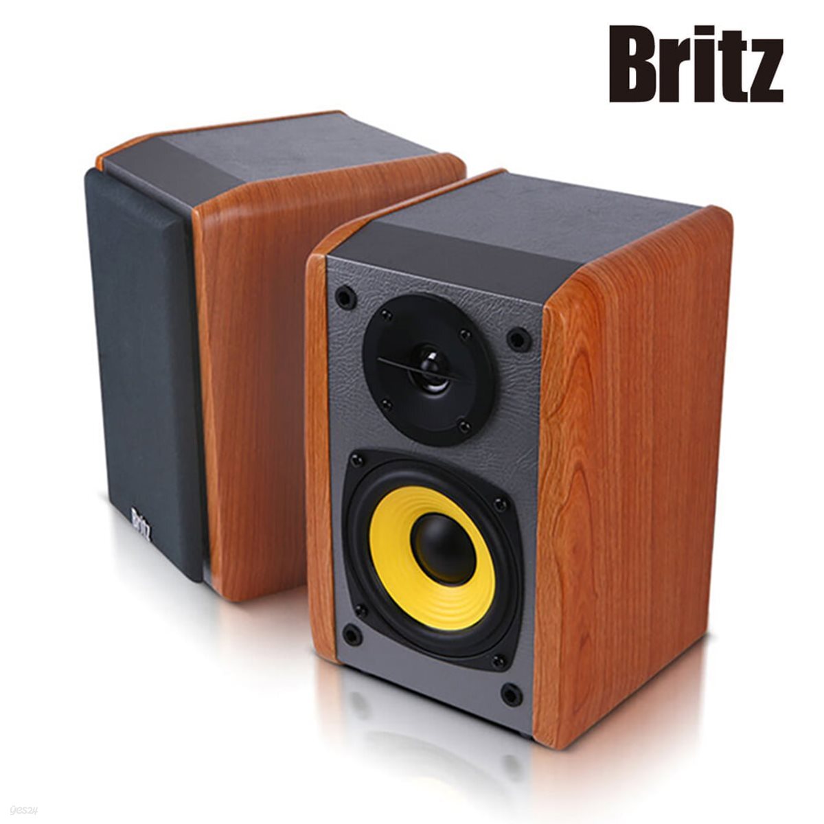 브리츠 BR-1000A2 데스크탑 PC스피커 듀얼 우퍼 2채널 유선 컴퓨터용 스피커