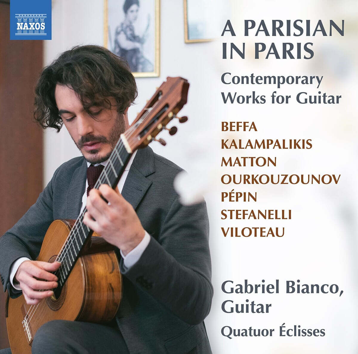 Gabriel Bianco 기타 연주집 - 카미유 페펭: 가을 리듬 / 마티외 스테판넬리: 생략 (A Parisian in Paris - Contemporary Works for Guitar)