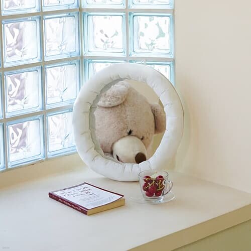 오르미 애쉬미러 인테리어 쿠션거울 벽거울 화장 아크릴 탁상거울