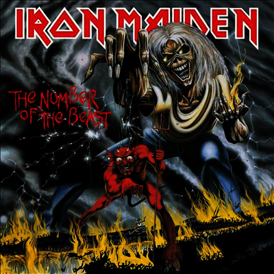 Iron Maiden — Number Of The Beast (2015 Remaster) 앨범 커버