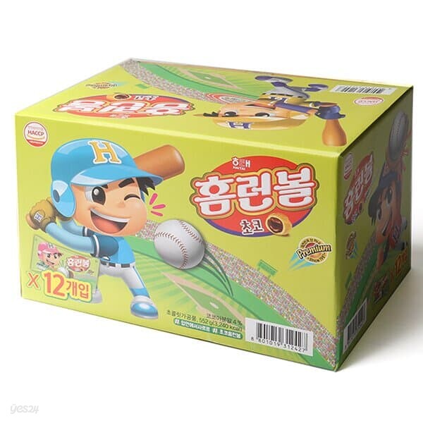 해태 홈런볼 초코 46g x 12