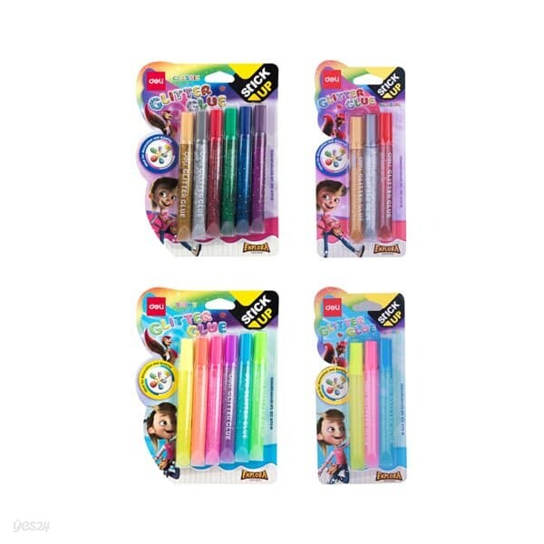 델리 반짝이풀 12ml 3색 6색