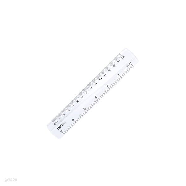 델리 투명 사무용 자 15cm 20cm 30cm