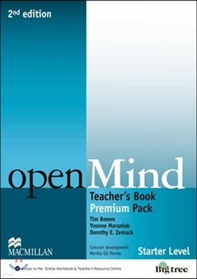openMind 2nd Edition Starter Level : Teacher's Book Pack Premium