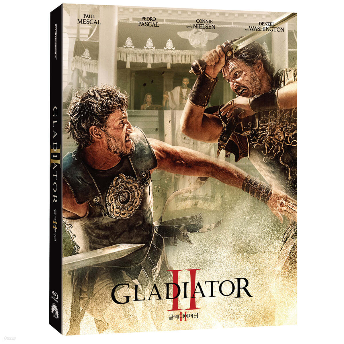 Gladiator 2 4K UHD Blu-ray Slipcase Limited Edition 3-Disc Korea Import