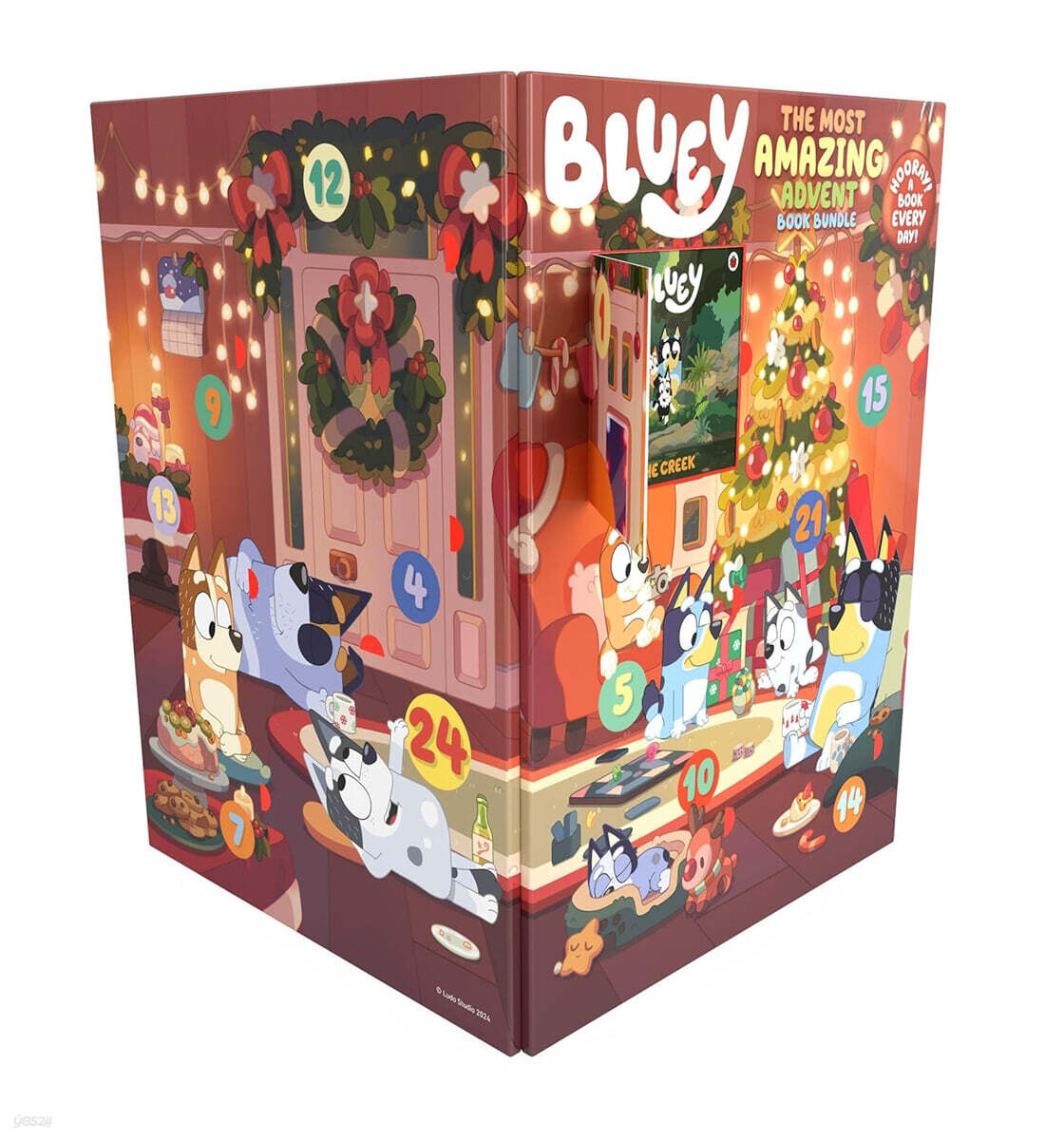 Bluey: The Most Amazing Advent Calendar Book Bundle