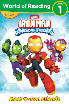 World of Reading Level 1 :  Iron Man and His Awesome Friends : Meet the Iron Friends