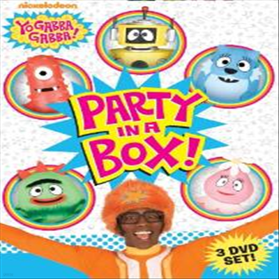 Yo Gabba Gabba!: Party in a Box ( ٰ! : Ƽ   ڽ)(ڵ1)(ѱ۹ڸ)(DVD)