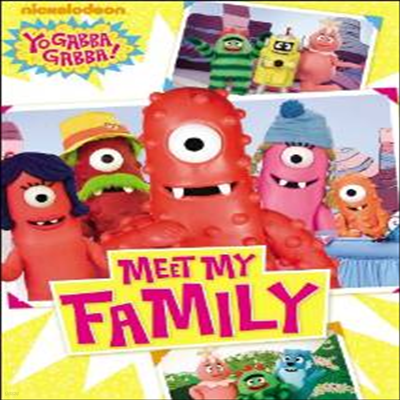 Yo Gabba Gabba!: Meet My Family ( ٰ! : Ʈ  йи)(ڵ1)(ѱ۹ڸ)(DVD)