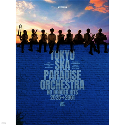 Cutting Edge Tokyo Ska Paradise Orchestra (도쿄 스카 파라다이스 오케스트라) - No Border Hits 2025→2001 ~Best Of Tokyo Ska Paradise Orchestra~ (3CD+2Blu-ray)