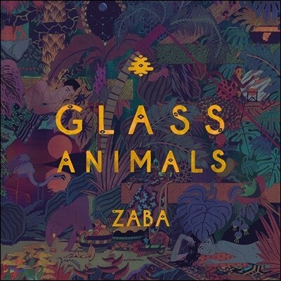 Glass Animals — Zaba 앨범 커버