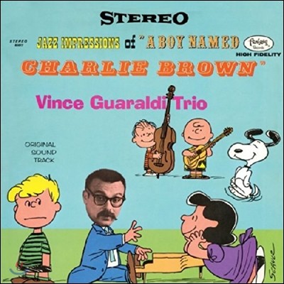 Vince Guaraldi Trio — Jazz Impressions of "A Boy Named Charlie Brown" (50th Anniversary Limited Edition) 앨범 커버