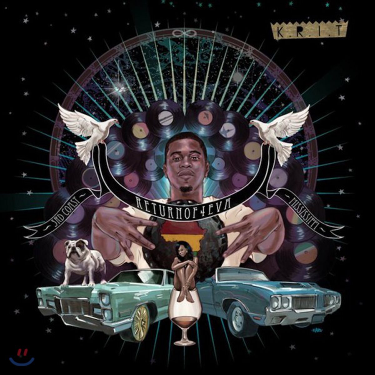 Big K.R.I.T. (빅 크릿) - Return of 4eva [2 LP]