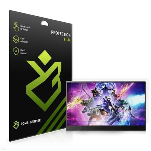 주연테크 캐리뷰 V16FPGA 144 16인치 올레포빅고광택 액정보호필름