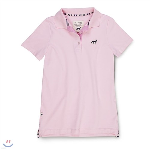 [Sloane Ranger] Polo Shirt μ - Pink