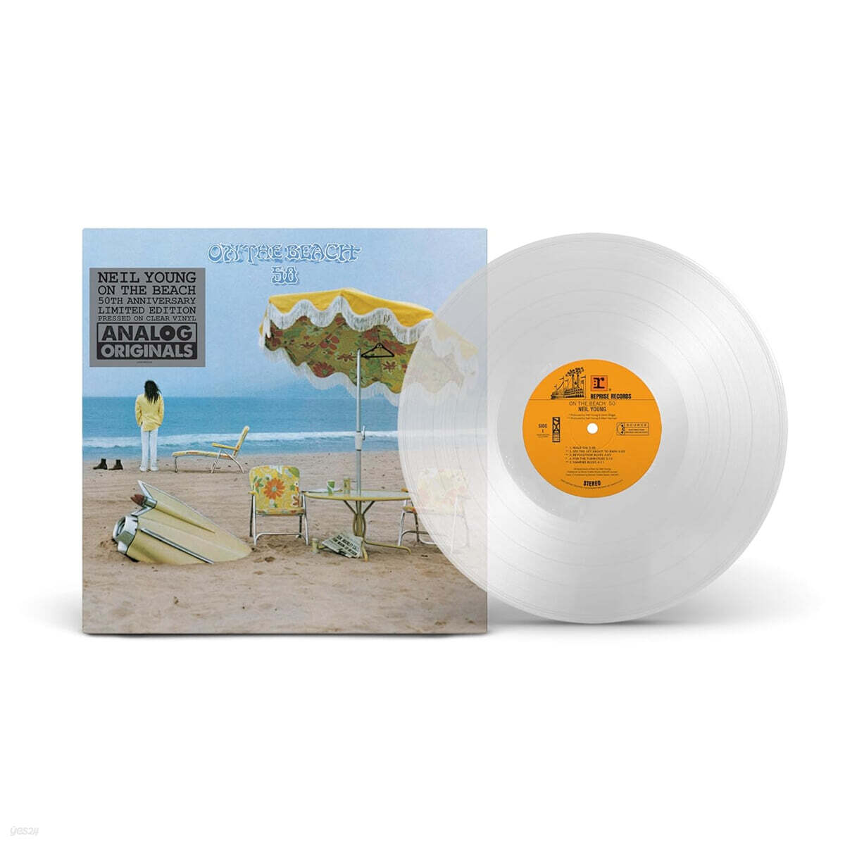 Neil Young (닐 영) - On The Beach [클리어 컬러 LP]