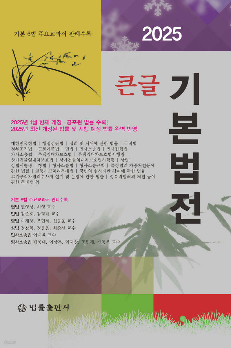 2025 큰글 기본법전