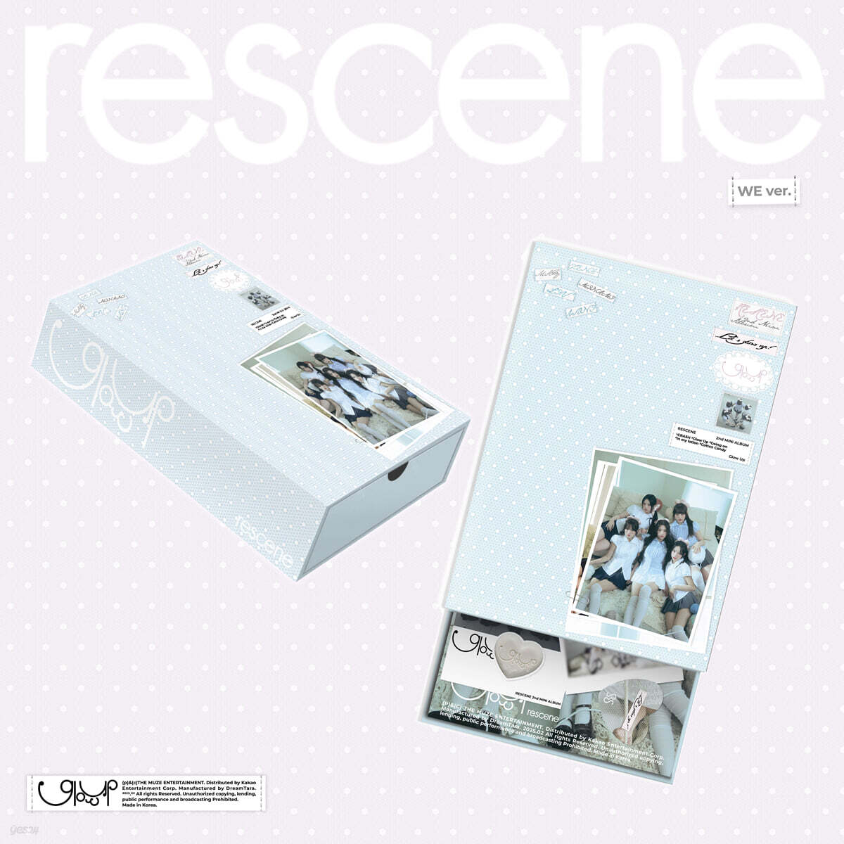 RESCENE (리센느) - 미니앨범 2집 : Glow Up [WE VER.]