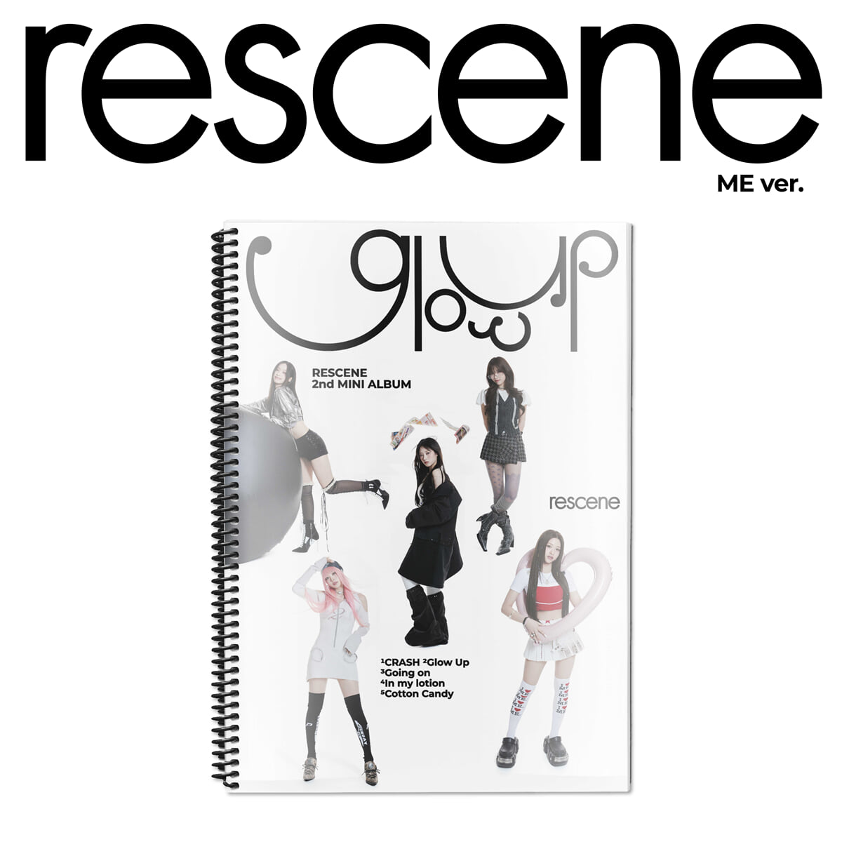 RESCENE (리센느) - 미니앨범 2집 : Glow Up [ME VER.]