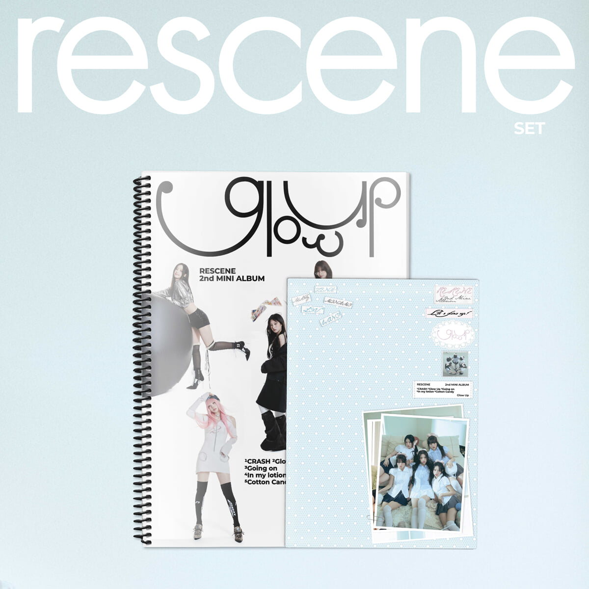 RESCENE (리센느) - 미니앨범 2집 : Glow Up [2종 SET]