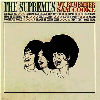 Supremes — We Remeber Sam Cooke 앨범 커버