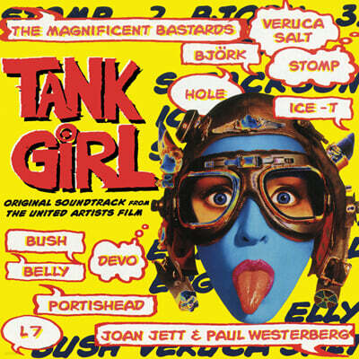 Various — 탱크 걸 영화 음악 (Tank Girl Original Soundtrack) 앨범 커버
