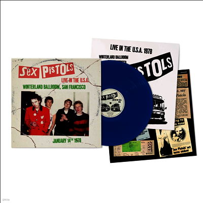 Sex Pistols — Live In The U.S.A. 1978 - San Francisco 14th January 1978 San Francisco, Winterland Ballroom, USA 앨범 커버
