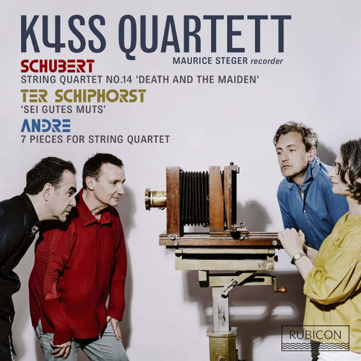 Kuss Quartet 슈베르트: 현악 4중주 14번 &#39;죽음과 소녀&#39; (Schubert: String Quartet D. 810 &#39;death &amp; the Maiden&#39;)