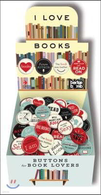 I Love Books Badge Box