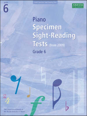 Piano Specimen Sight-Reading Tests, Grade 6