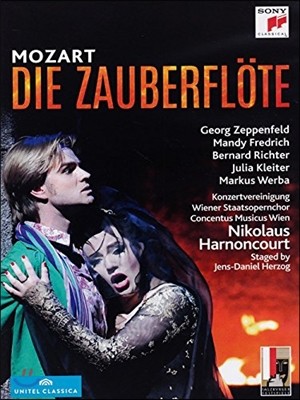 Nikolaus Harnoncourt 모차르트 : 마술피리 (Mozart : Die Zauberflote - Bernard Richter) DVD