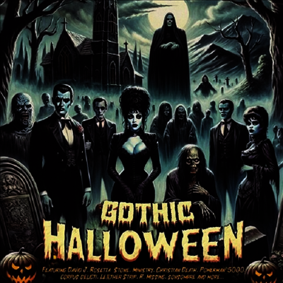 Various Artists — Gothic Halloween 앨범 커버