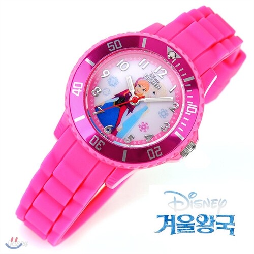 [Disney] 디즈니 겨울왕국 안나&엘사-11 캐릭터 아동용 시계 [본사정품]