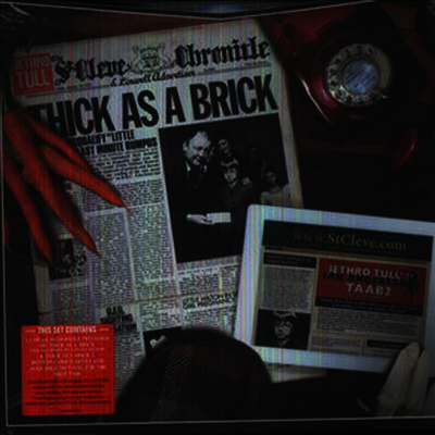 Jethro Tull — Thick As A Brick/Thick As A Brick 2 (40th Anniversary Edition) 앨범 커버