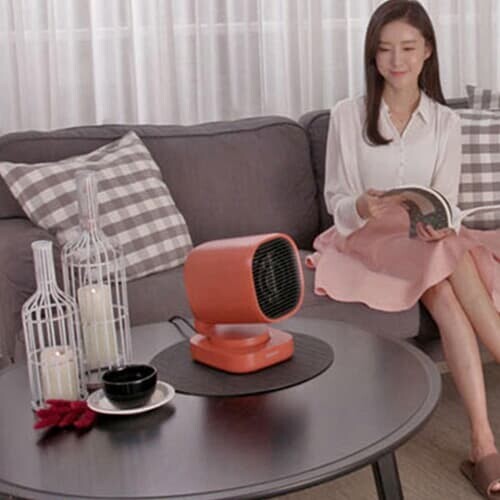 한일전자 보국 전기온풍기 난방기 가정용 미니전기히터 캠핑