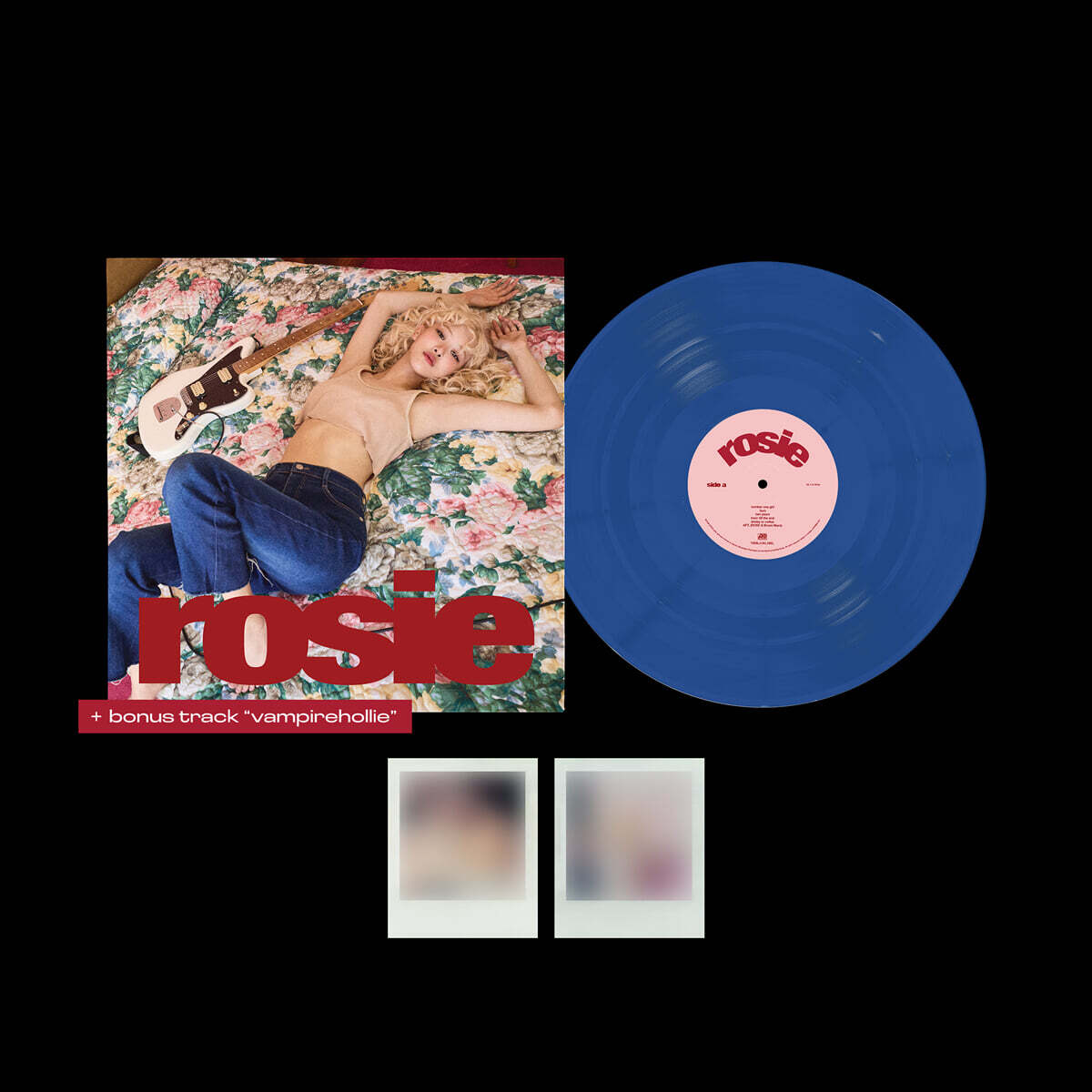 로제(ROS&#201;) - ROS&#201; first studio album ‘rosie’ vinyl (vampirehollie edition blue) [블루 컬러 LP]